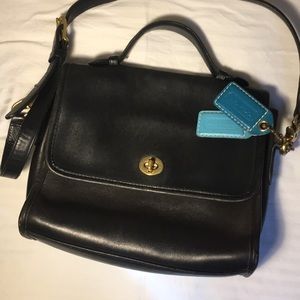 Vintage Coach Court bag